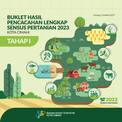 Buklet Hasil Pencacahan Lengkap Sensus Pertanian 2023 - Tahap I Kota Cimahi