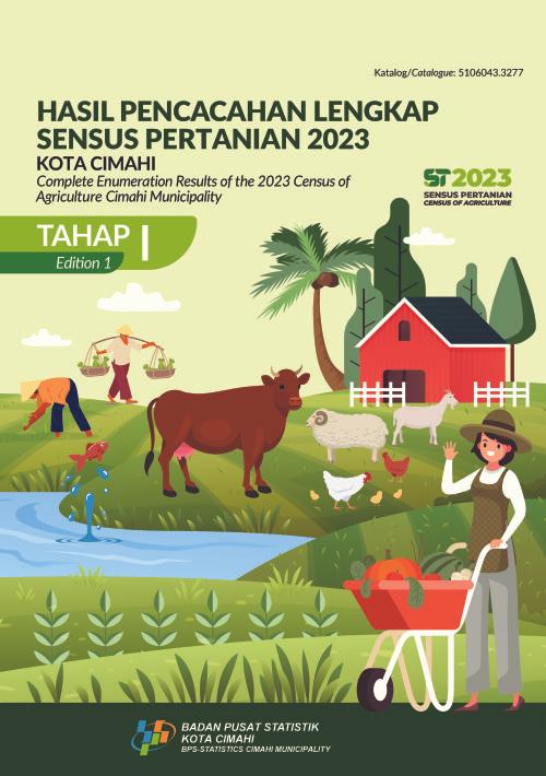 Complete Enumeration Results of the 2023 Census of Agriculture - Edition 1 Cimahi Municipality