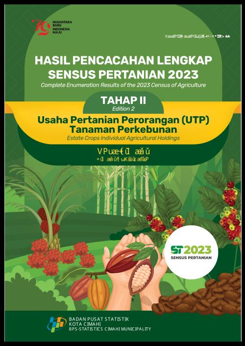 Complete Enumeration Results of the 2023 Census of Agriculture - Edition 2: Estate Crops Individual Agricultural Holdings Cimahi Municipality